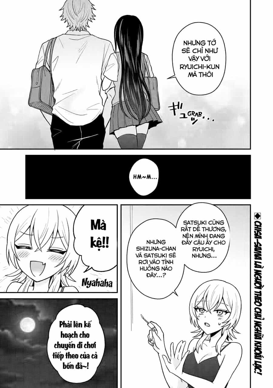 Tái Sinh Thành Tên Cặn Bã Trong Bộ Manga Cắm Sừng Mình Từng Đọc. Thế Nhưng Giờ Đây, Cô Nàng Nữ Chính Của Bộ Manga Ấy Lại Chủ Động Tiếp Cận Tôi - Chương 12.3 - ảnh 11