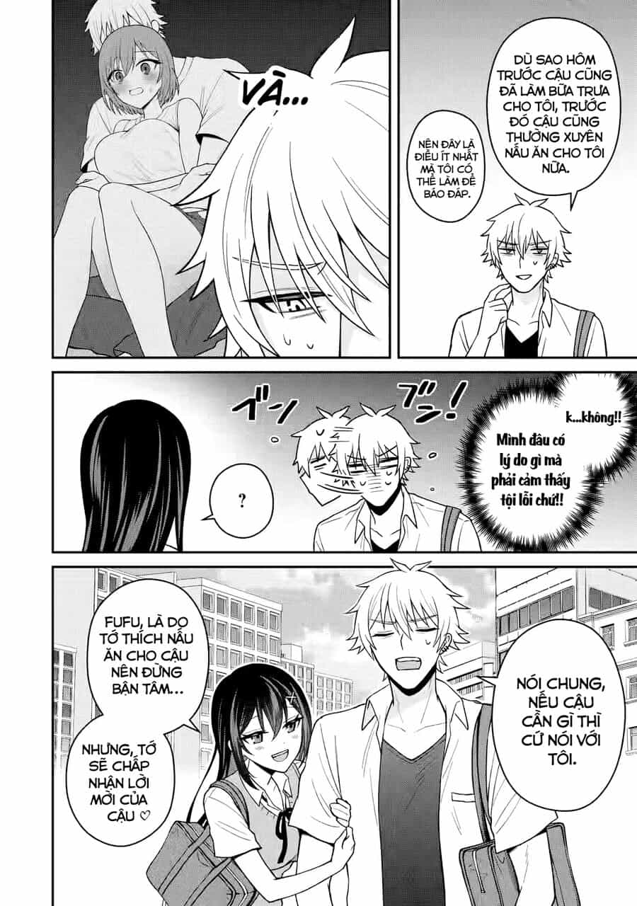 Tái Sinh Thành Tên Cặn Bã Trong Bộ Manga Cắm Sừng Mình Từng Đọc. Thế Nhưng Giờ Đây, Cô Nàng Nữ Chính Của Bộ Manga Ấy Lại Chủ Động Tiếp Cận Tôi - Chương 12.3 - ảnh 4