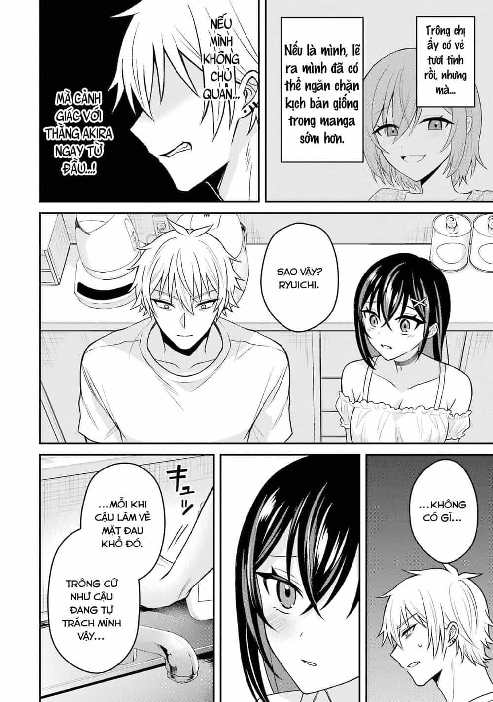 Tái Sinh Thành Tên Cặn Bã Trong Bộ Manga Cắm Sừng Mình Từng Đọc. Thế Nhưng Giờ Đây, Cô Nàng Nữ Chính Của Bộ Manga Ấy Lại Chủ Động Tiếp Cận Tôi - Chương 15 - ảnh 27