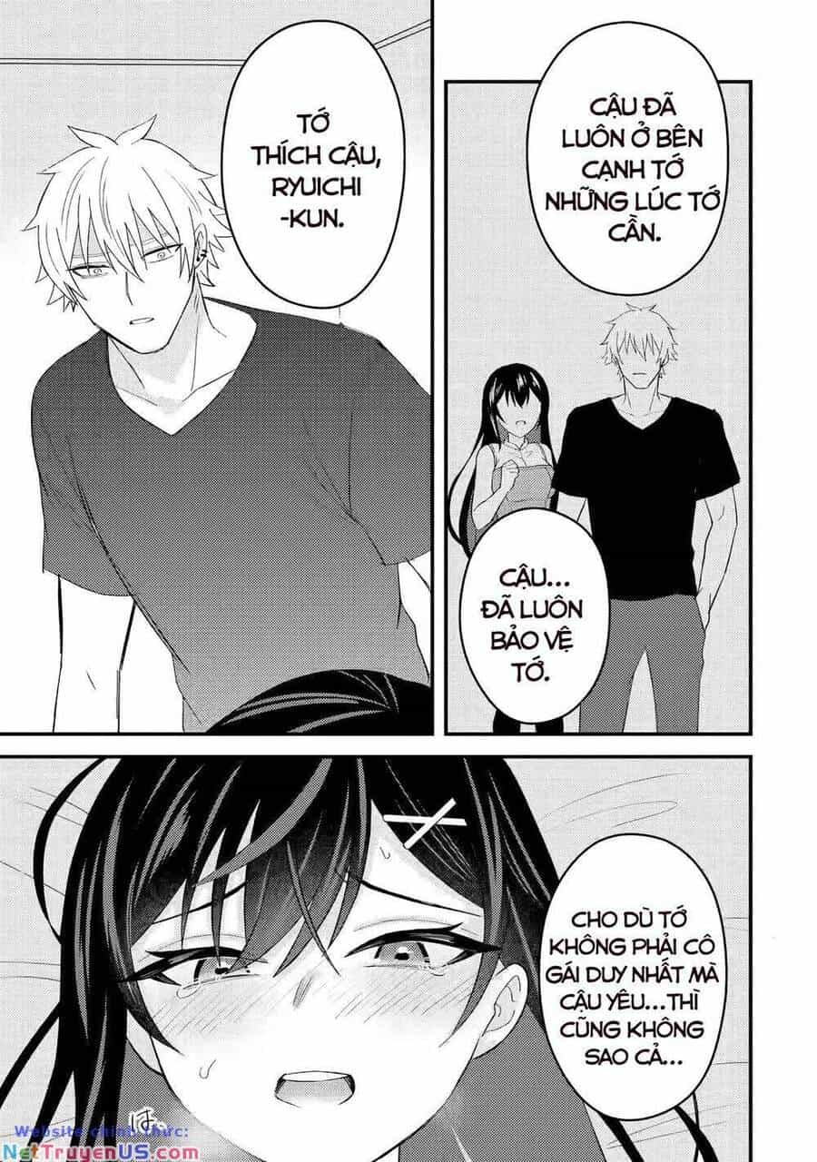 Tái Sinh Thành Tên Cặn Bã Trong Bộ Manga Cắm Sừng Mình Từng Đọc. Thế Nhưng Giờ Đây, Cô Nàng Nữ Chính Của Bộ Manga Ấy Lại Chủ Động Tiếp Cận Tôi - Chương 8 - ảnh 4