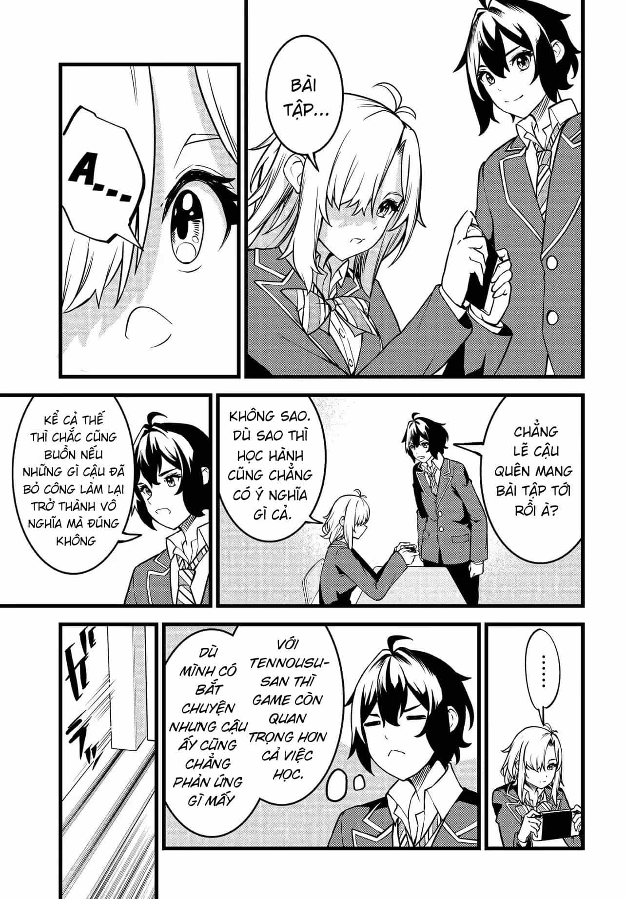 Tensai Bishoujo Sanshimai Wa Isourou Ni Dake Choro Kawaii - Chương 1 - ảnh 8