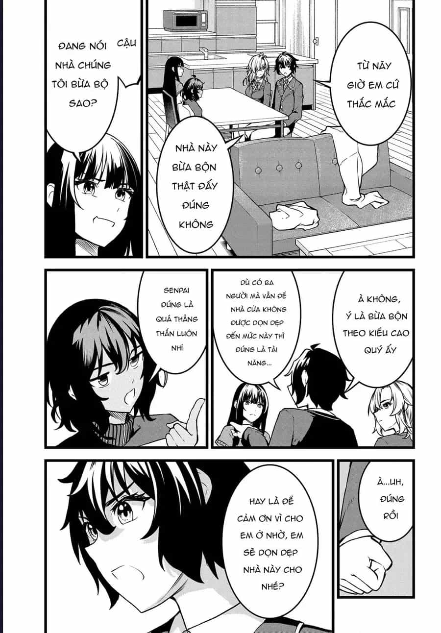 Tensai Bishoujo Sanshimai Wa Isourou Ni Dake Choro Kawaii - Chương 2 - ảnh 9