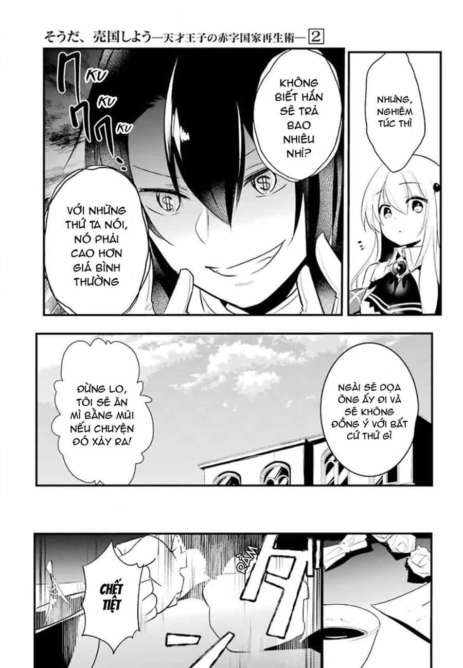 Tensai Ouji No Akaji Kokka Saisei Jutsu - Souda, Baikoku Shiyou - Chương 18 - ảnh 11