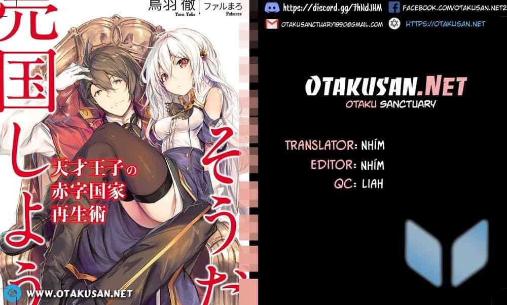 Tensai Ouji No Akaji Kokka Saisei Jutsu - Souda, Baikoku Shiyou - Chương 2 - ảnh 1