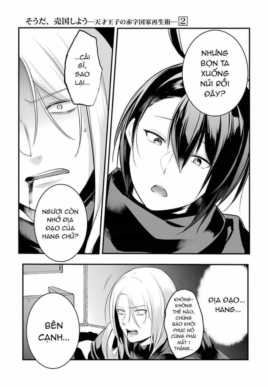 Tensai Ouji No Akaji Kokka Saisei Jutsu - Souda, Baikoku Shiyou - Chương 26 - ảnh 6