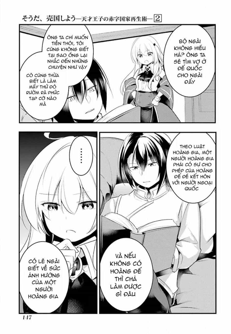 Tensai Ouji No Akaji Kokka Saisei Jutsu - Souda, Baikoku Shiyou - Chương 28 - ảnh 15
