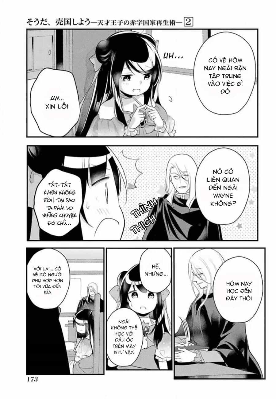 Tensai Ouji No Akaji Kokka Saisei Jutsu - Souda, Baikoku Shiyou - Chương 31 - ảnh 6
