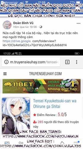 Tensei Kyuuketsukisan Wa Ohirune Ga Shitai - Chương 14 - ảnh 19