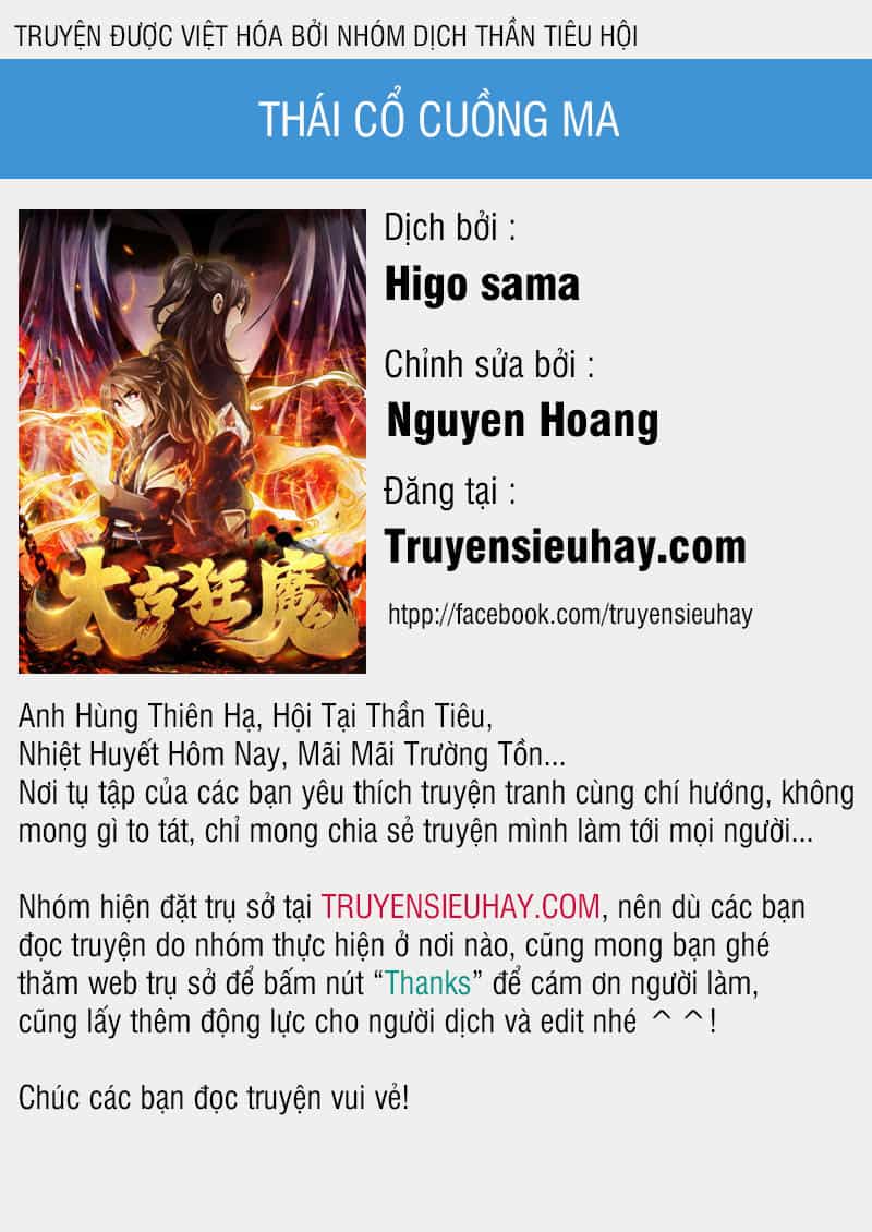 Thái Cổ Cuồng Ma - Chương 3 - ảnh 1