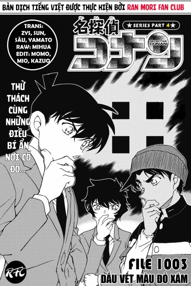 Thám Tử Conan - Chương 1003 - ảnh 1