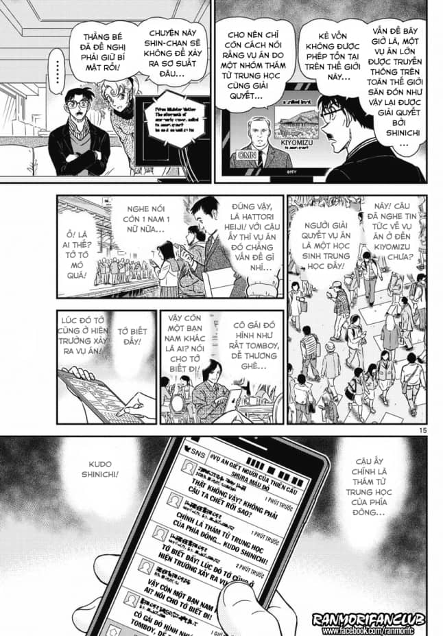 Thám Tử Conan - Chương 1005 - ảnh 15