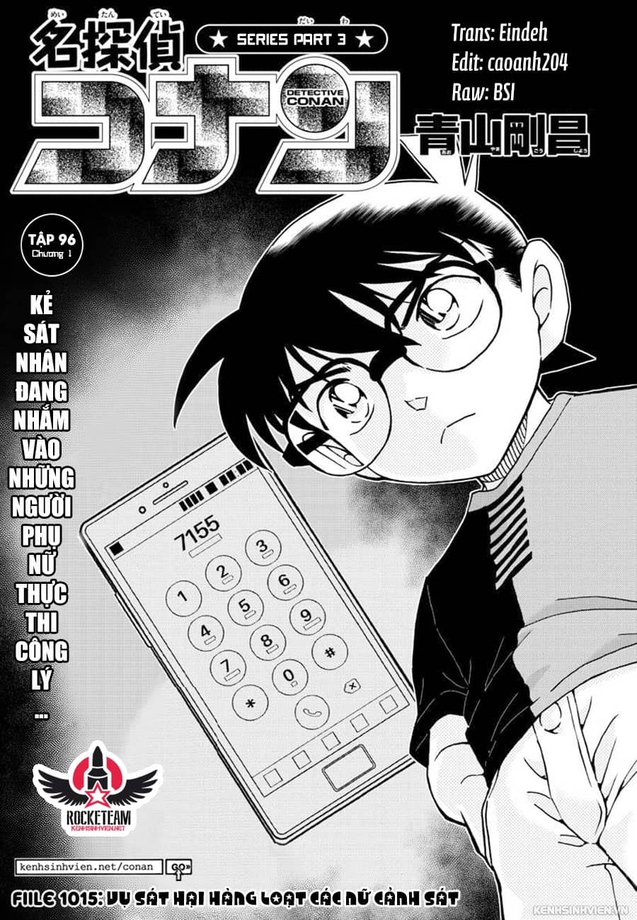 Thám Tử Conan - Chương 1015 - ảnh 1