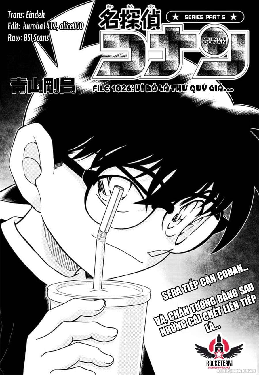 Thám Tử Conan - Chương 1026 - ảnh 1