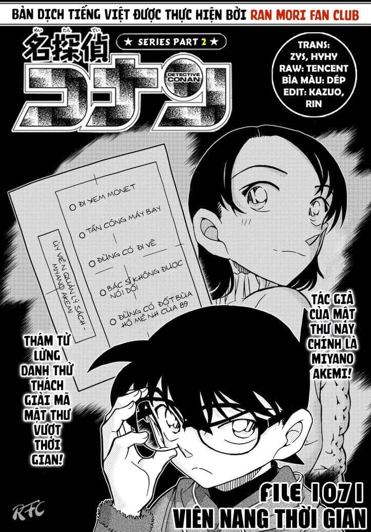 Thám Tử Conan - Chương 1071 - ảnh 2