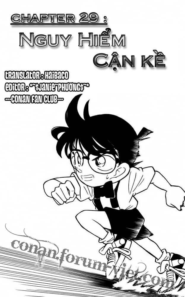 Thám Tử Conan - Chương 29 - ảnh 1