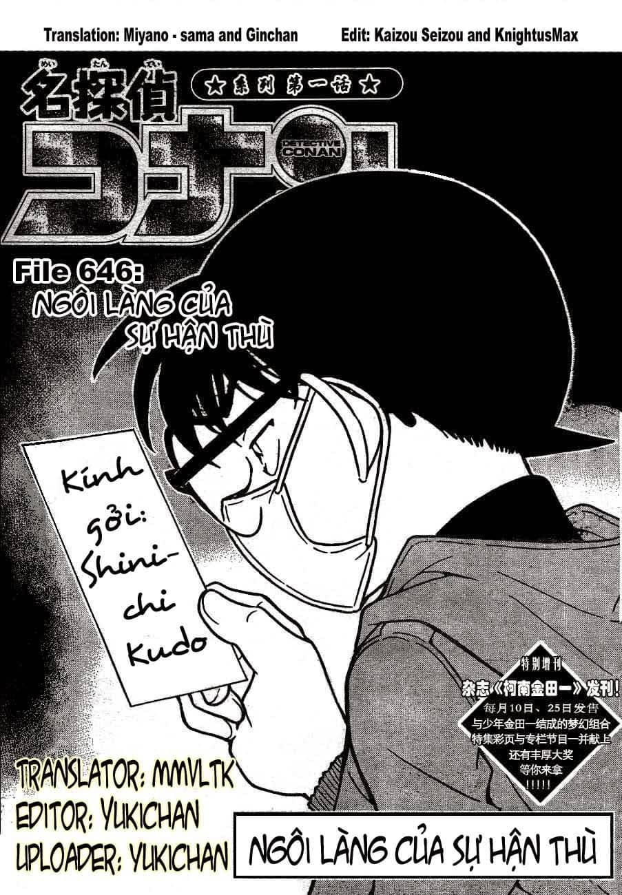Thám Tử Conan - Chương 646 - ảnh 1