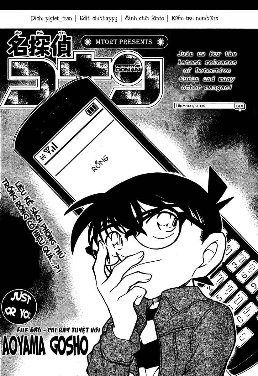 Thám Tử Conan - Chương 686 - ảnh 1