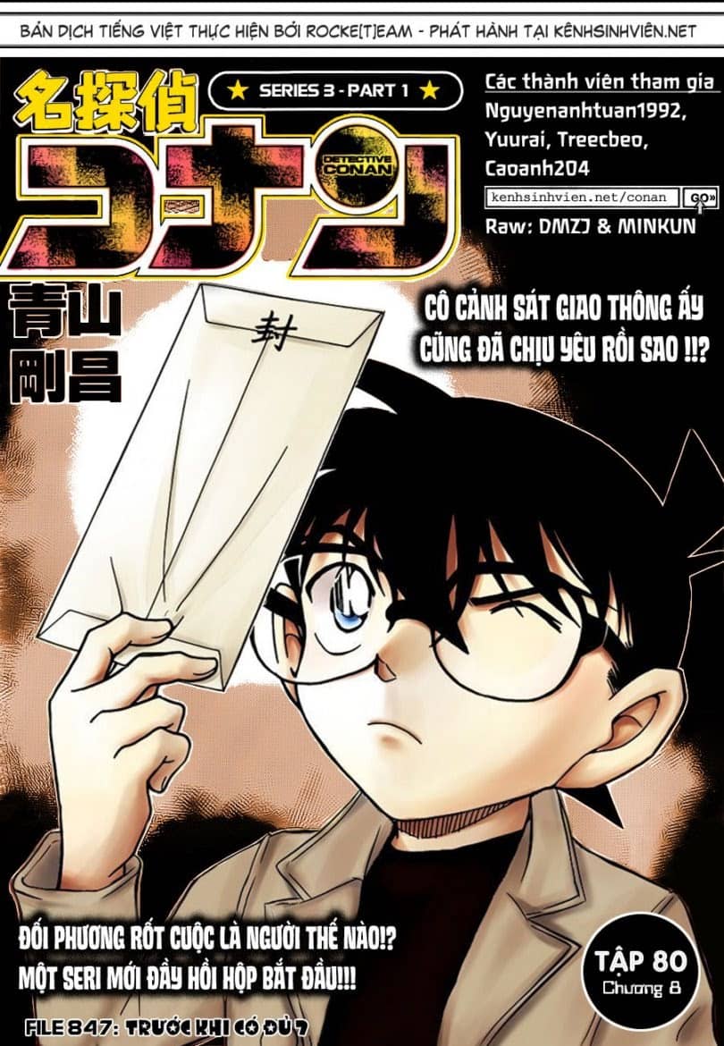 Thám Tử Conan - Chương 847 - ảnh 1