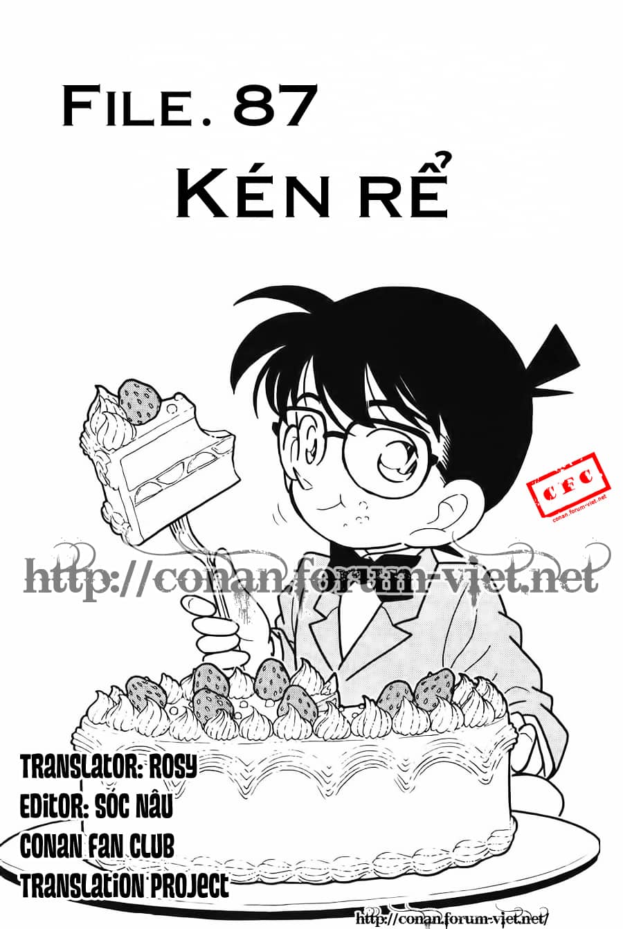 Thám Tử Conan - Chương 87 - ảnh 1