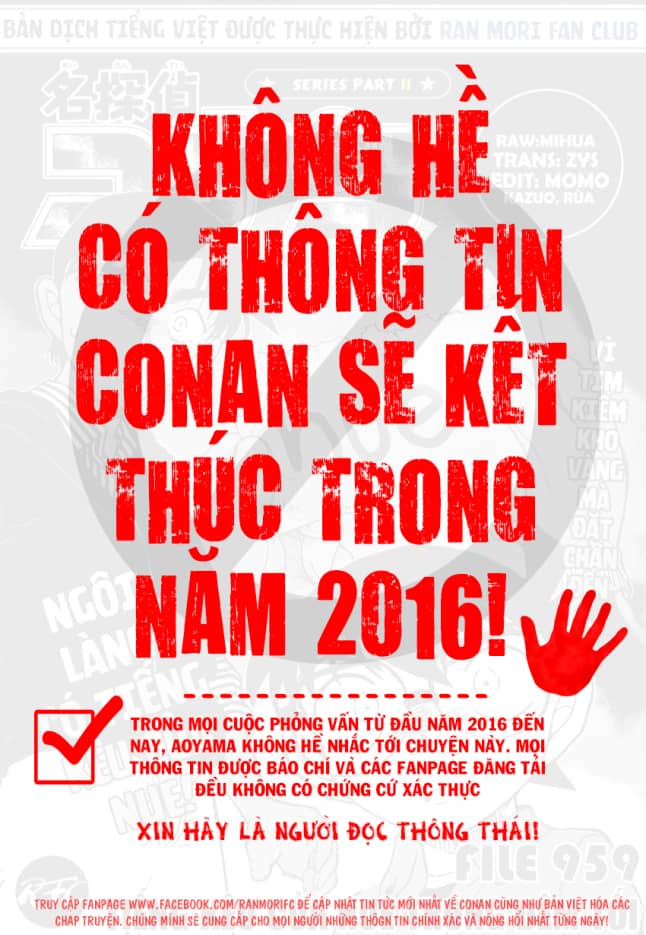 Thám Tử Conan - Chương 959 - ảnh 17