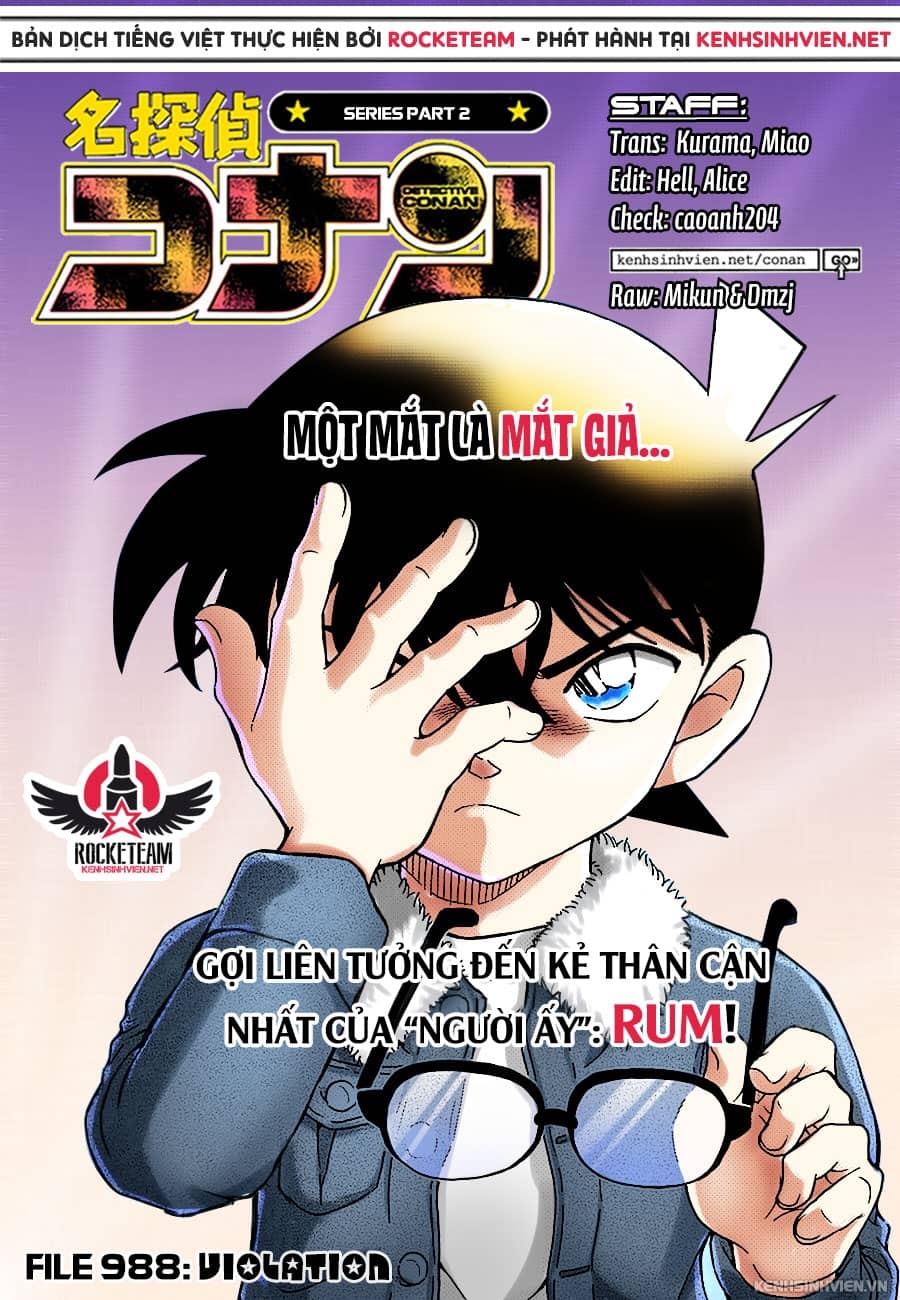 Thám Tử Conan - Chương 988 - ảnh 1