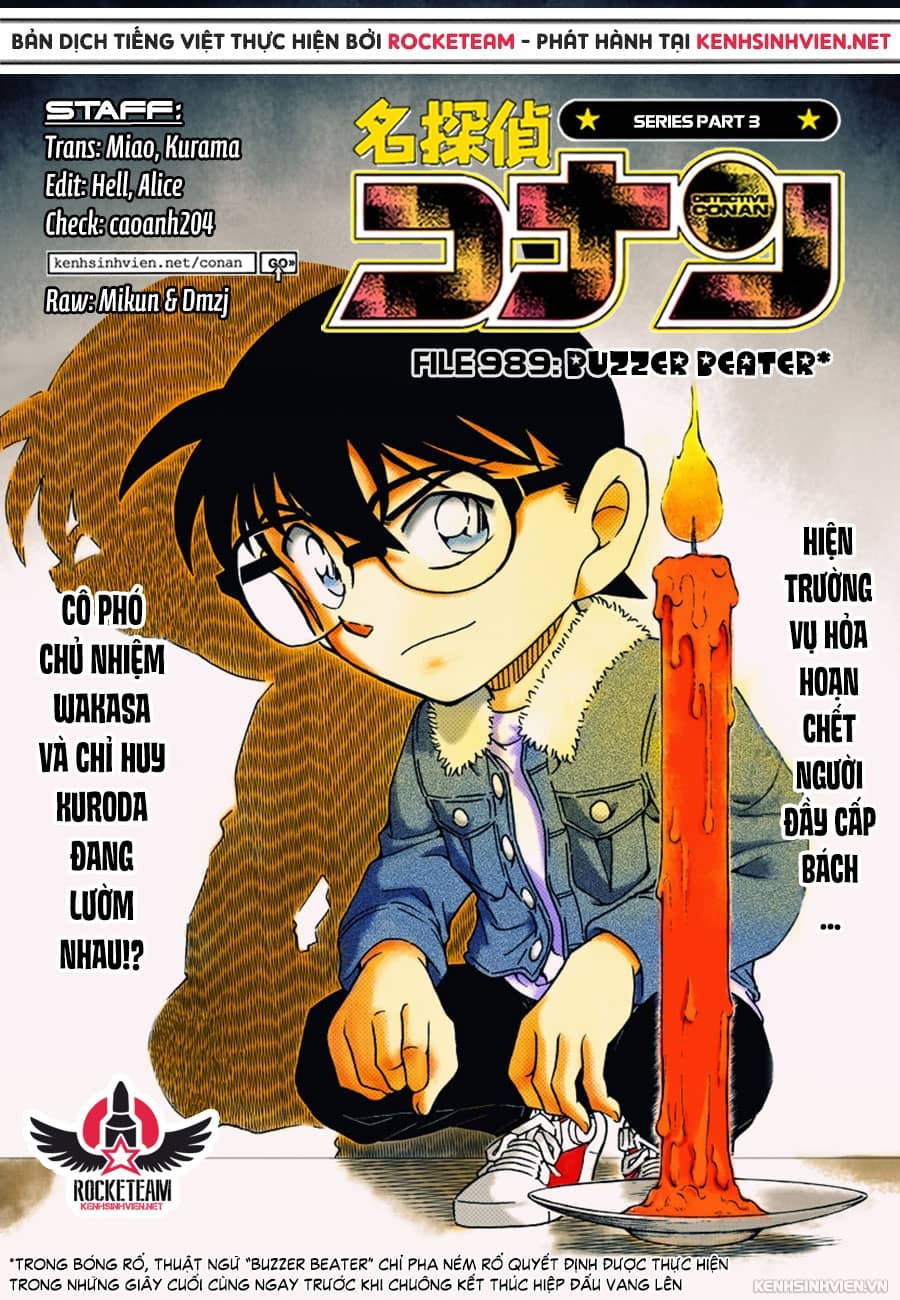 Thám Tử Conan - Chương 989 - ảnh 1