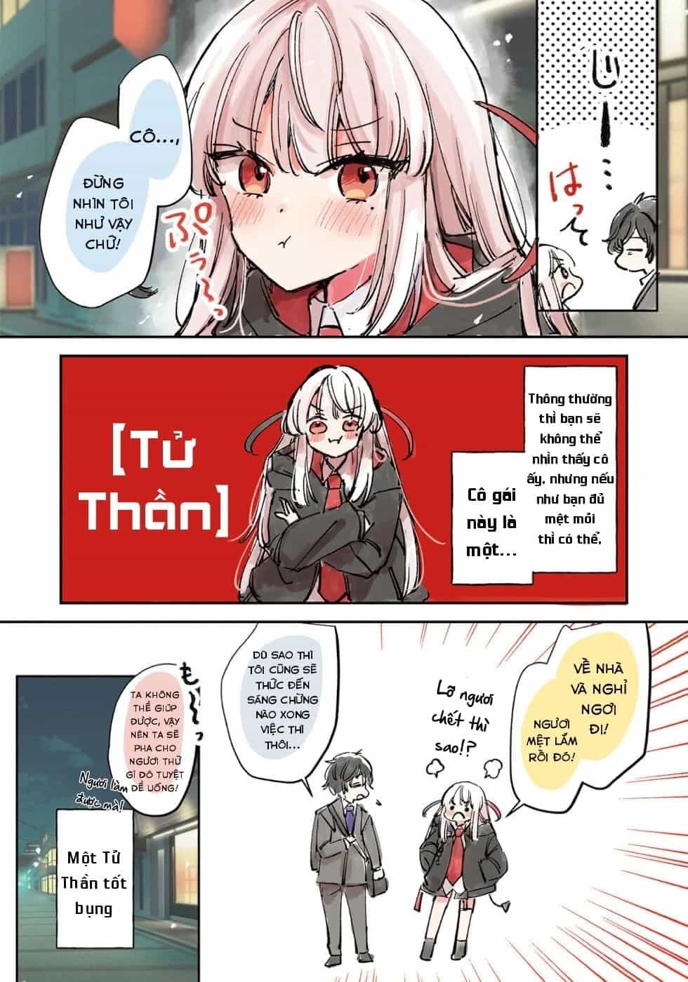 Thần Chết Trót Đem Trọn Tình Yêu Với Một Con Người. - Chương 36 - ảnh 6
