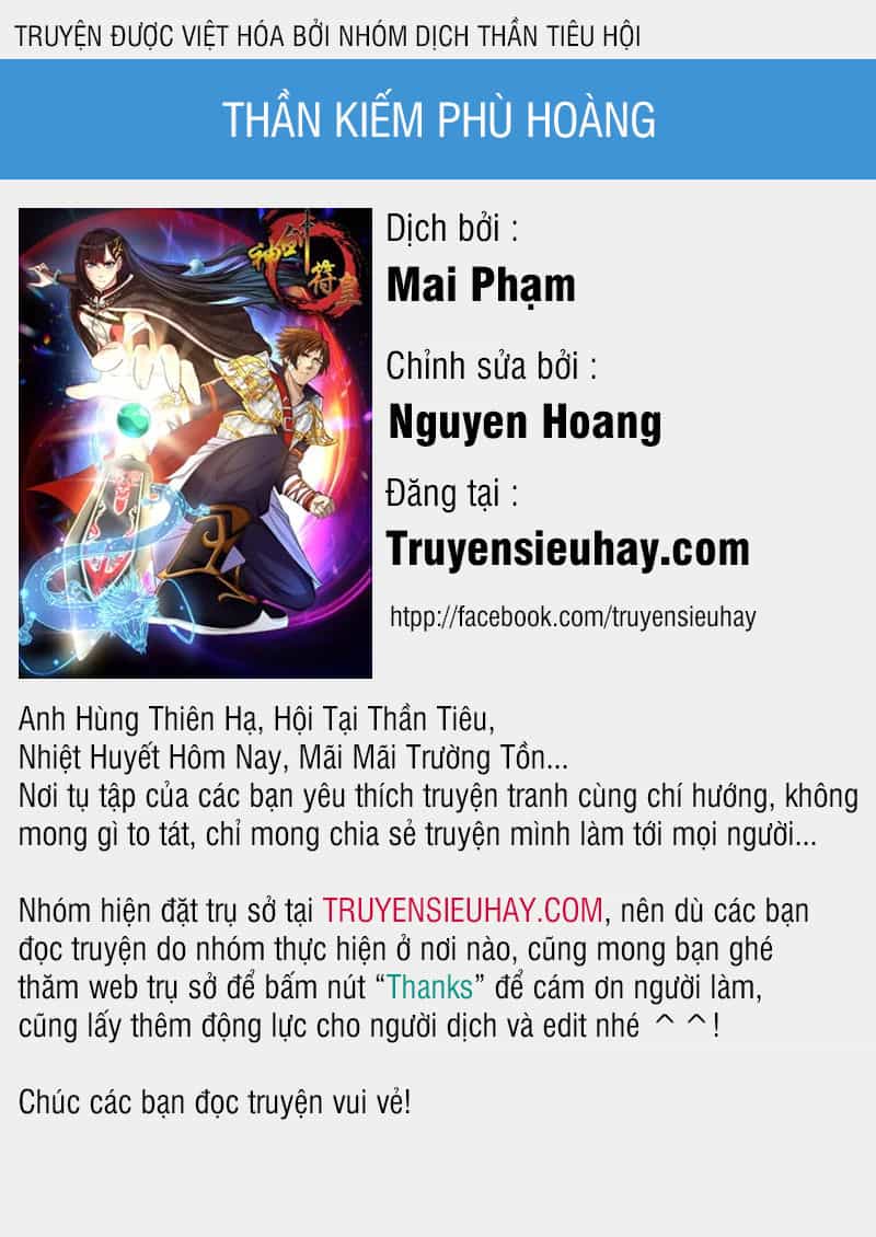 Thần Kiếm Phù Hoàng - Chương 1 - ảnh 1