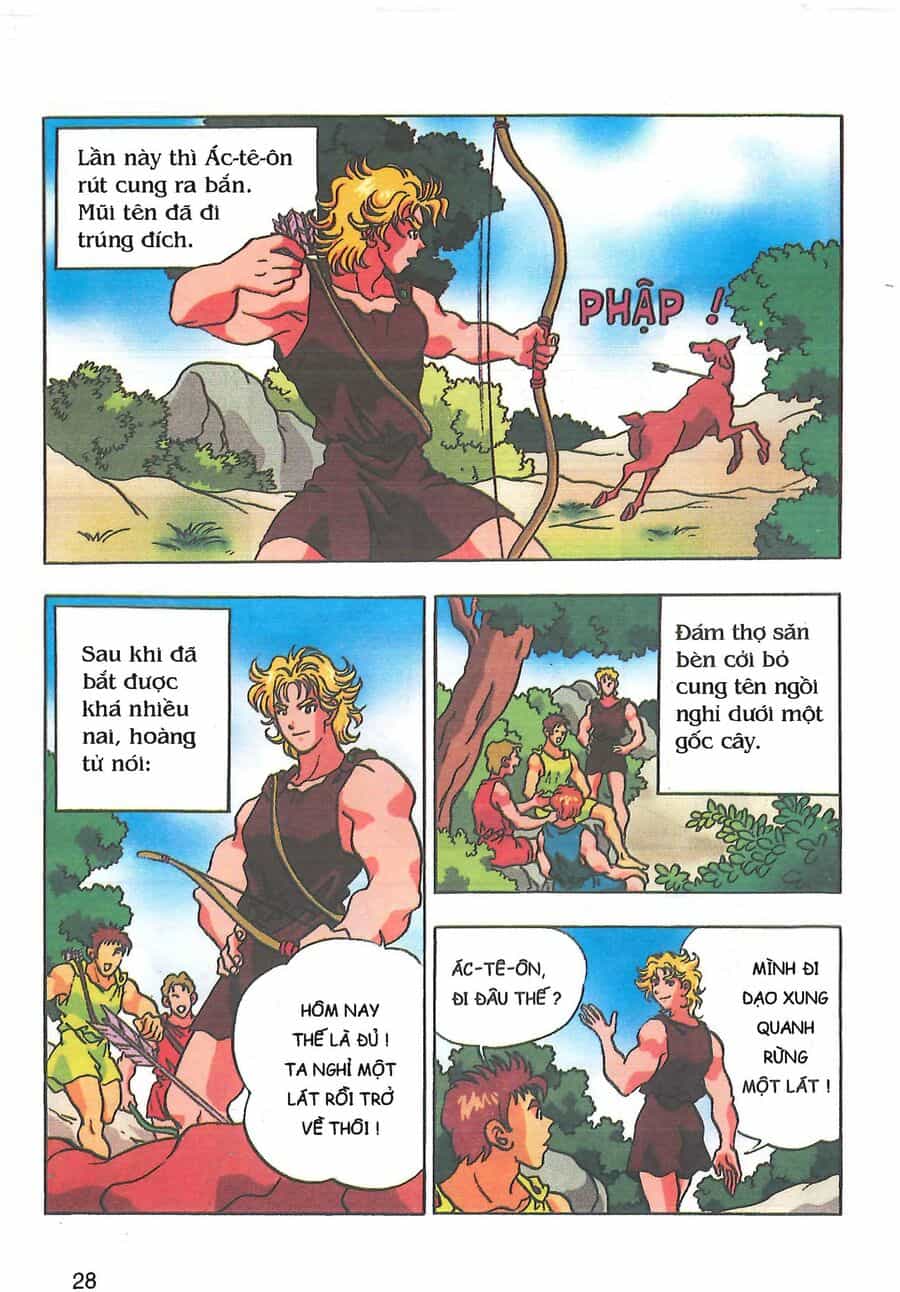 Thần Thoại Hy Lạp Phiên Bản Truyện Tranh Màu - Chương 1 - ảnh 30