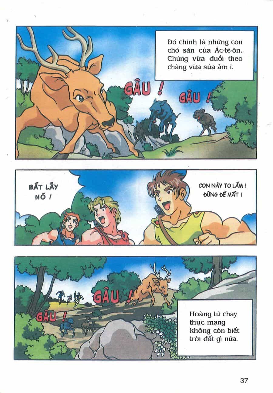 Thần Thoại Hy Lạp Phiên Bản Truyện Tranh Màu - Chương 1 - ảnh 39
