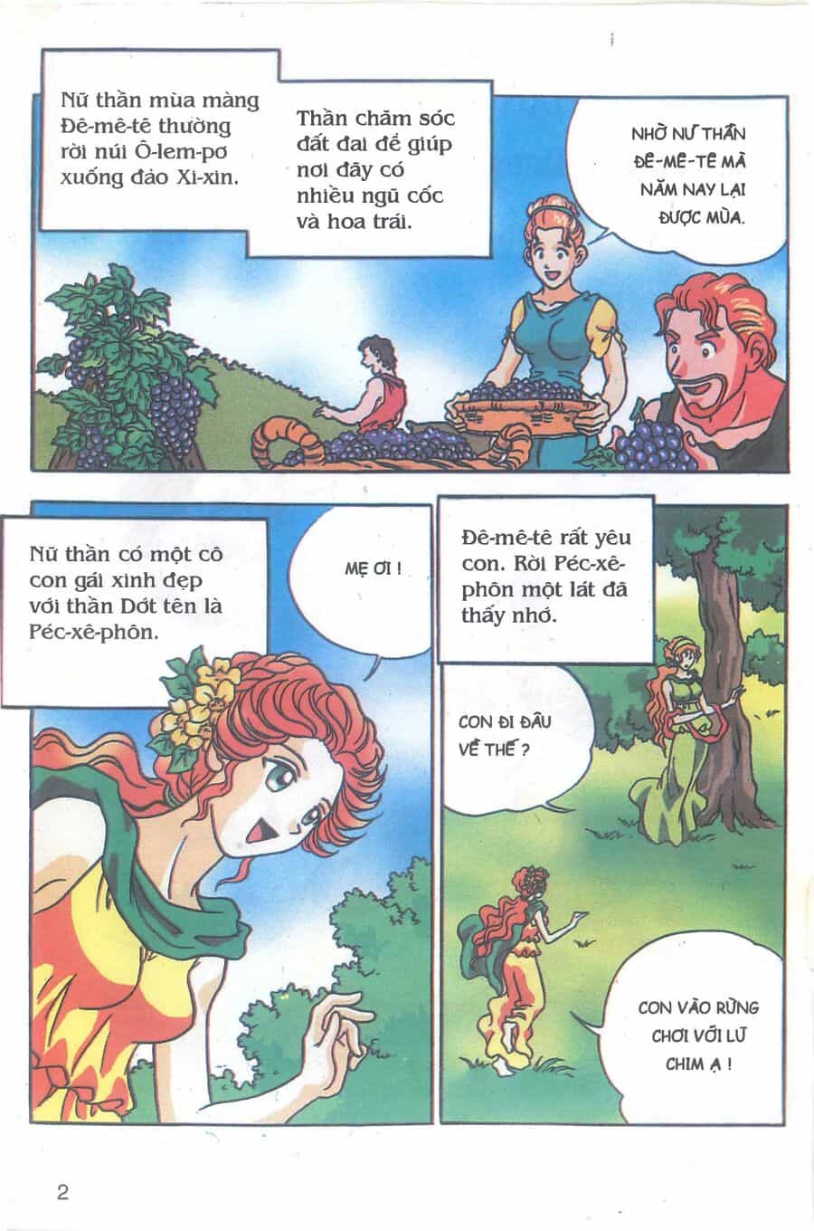 Thần Thoại Hy Lạp Phiên Bản Truyện Tranh Màu - Chương 1 - ảnh 4