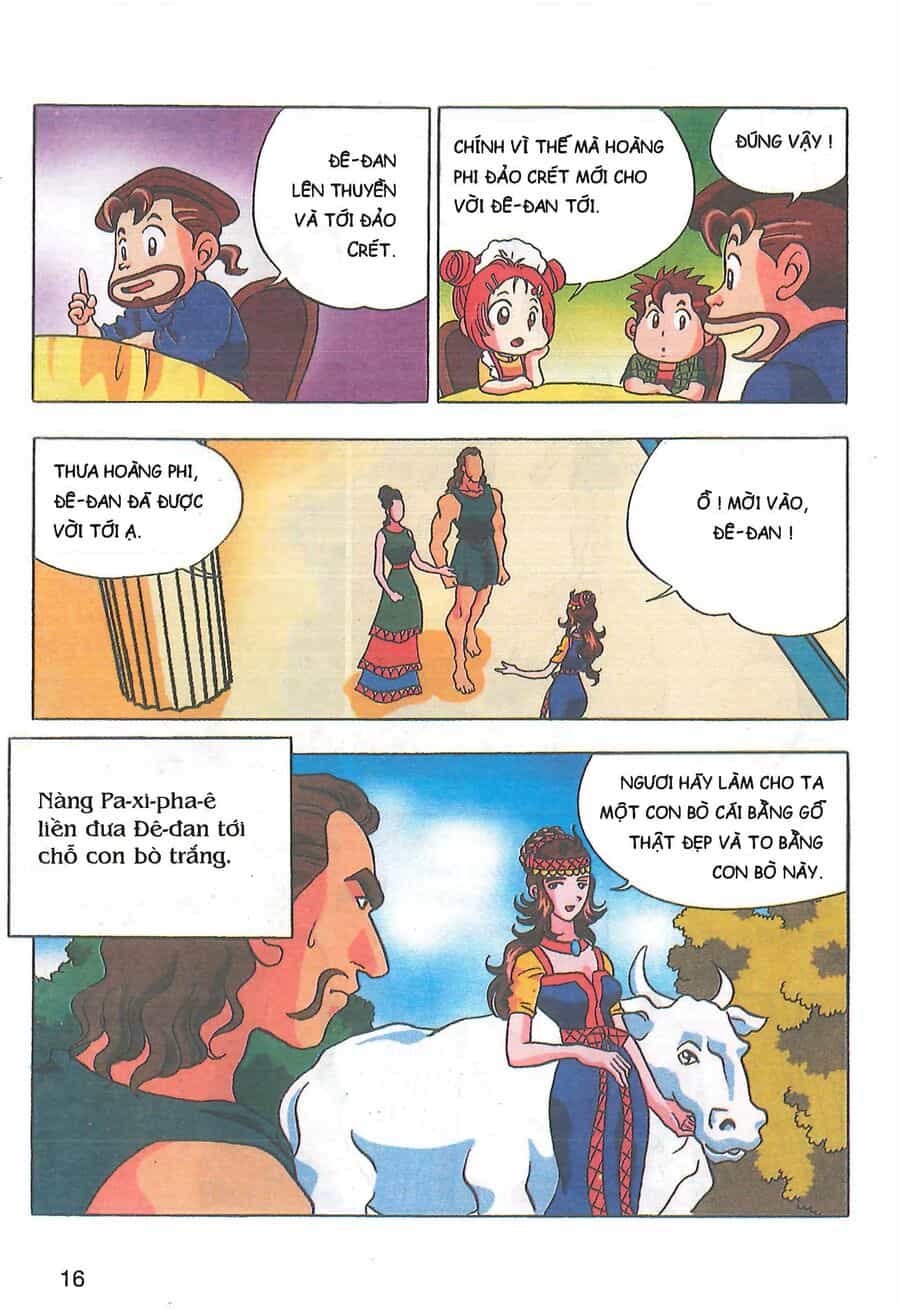 Thần Thoại Hy Lạp Phiên Bản Truyện Tranh Màu - Chương 3 - ảnh 18
