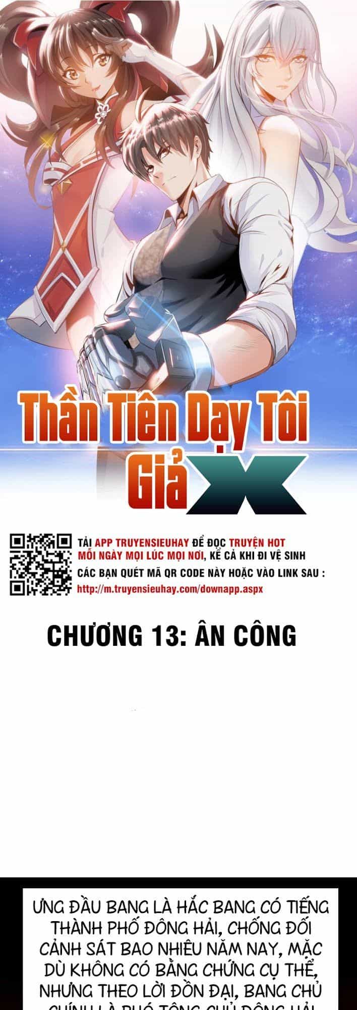 Thần Tiên Dạy Tôi Giả X - Chương 13 - ảnh 2