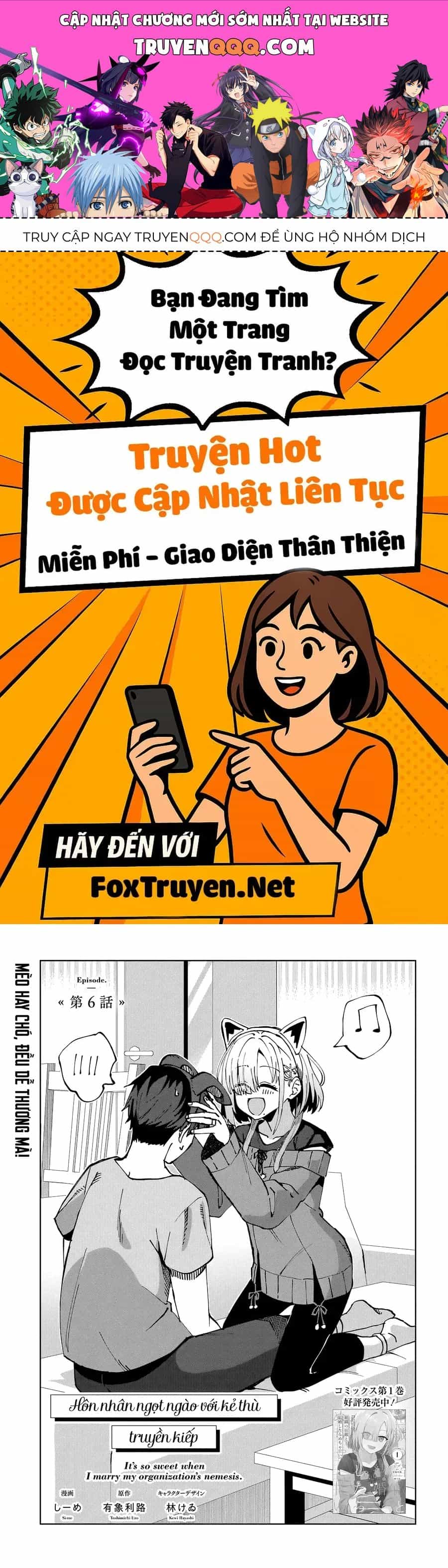 Thật Ngọt Ngào Khi Kết Hôn Với Kẻ Thù Của Tổ Chức Mình - Chương 6 - ảnh 1
