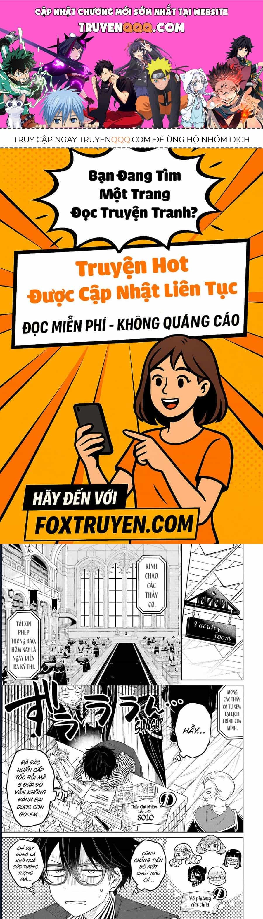 Thầy Ơi! Bọn Em Sẽ Hủy Diệt Thế Giới - Chương 11 - ảnh 1