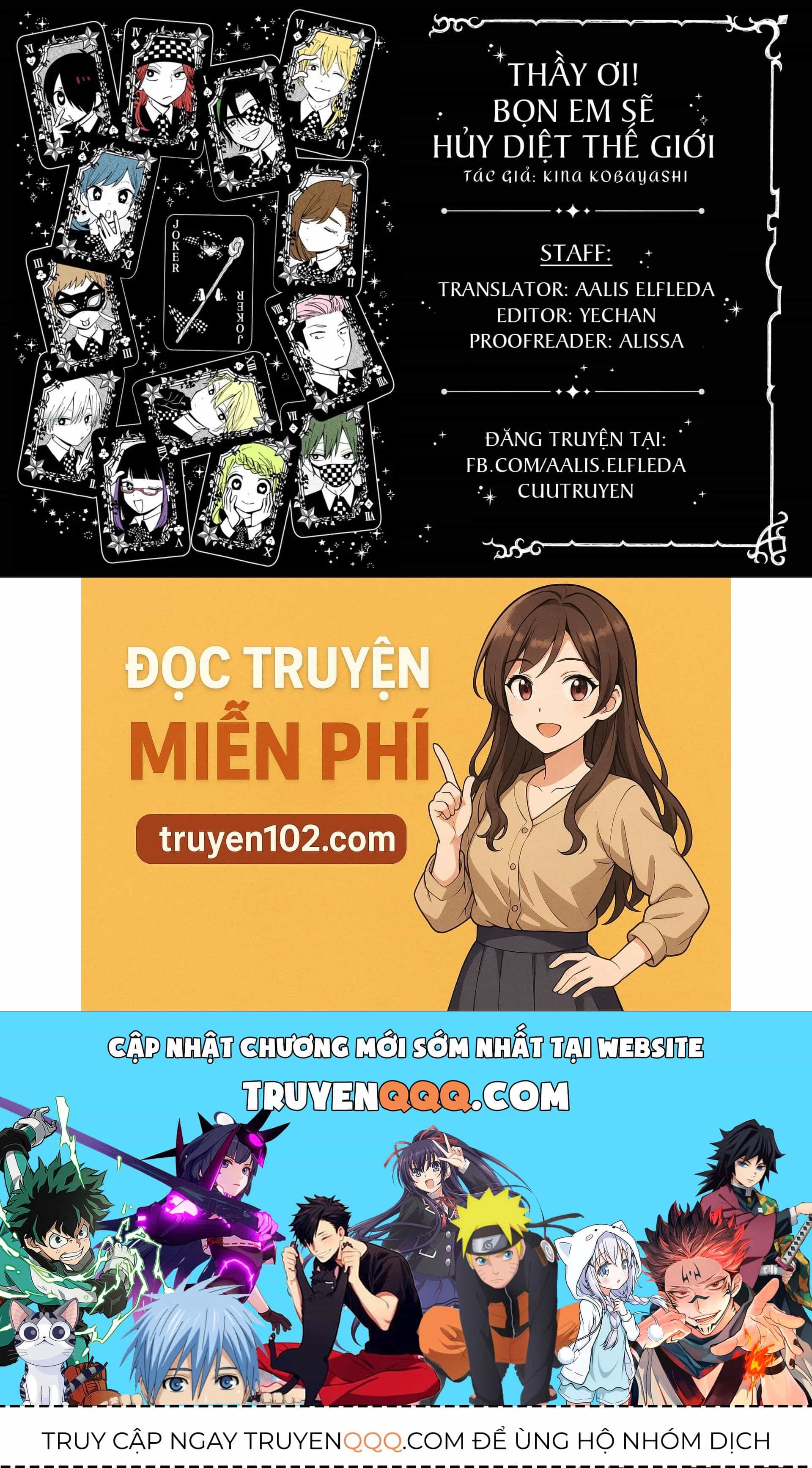 Thầy Ơi! Bọn Em Sẽ Hủy Diệt Thế Giới - Chương 18 - ảnh 24