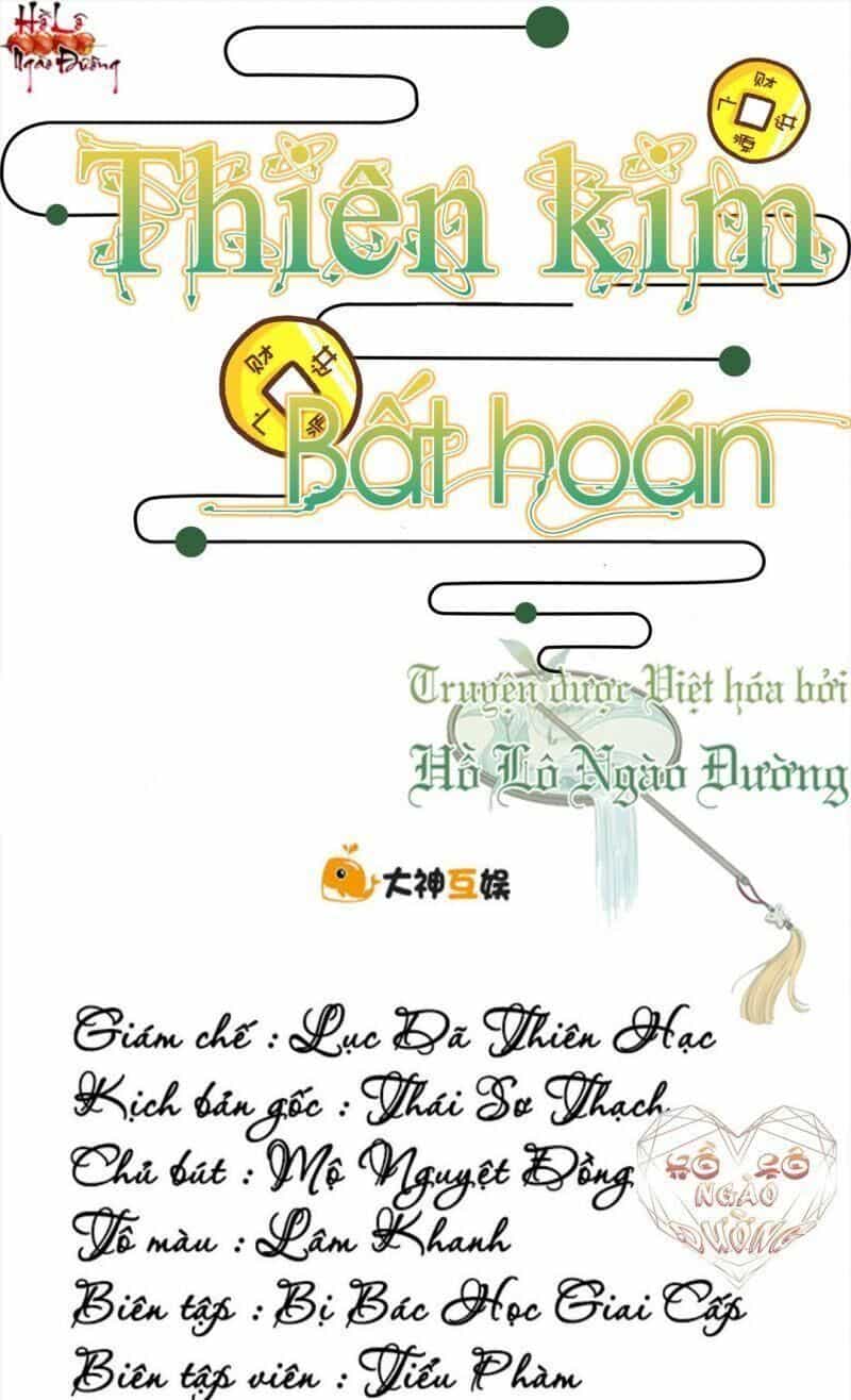 Thiên Kim Bất Hoán - Chương 54 - ảnh 1
