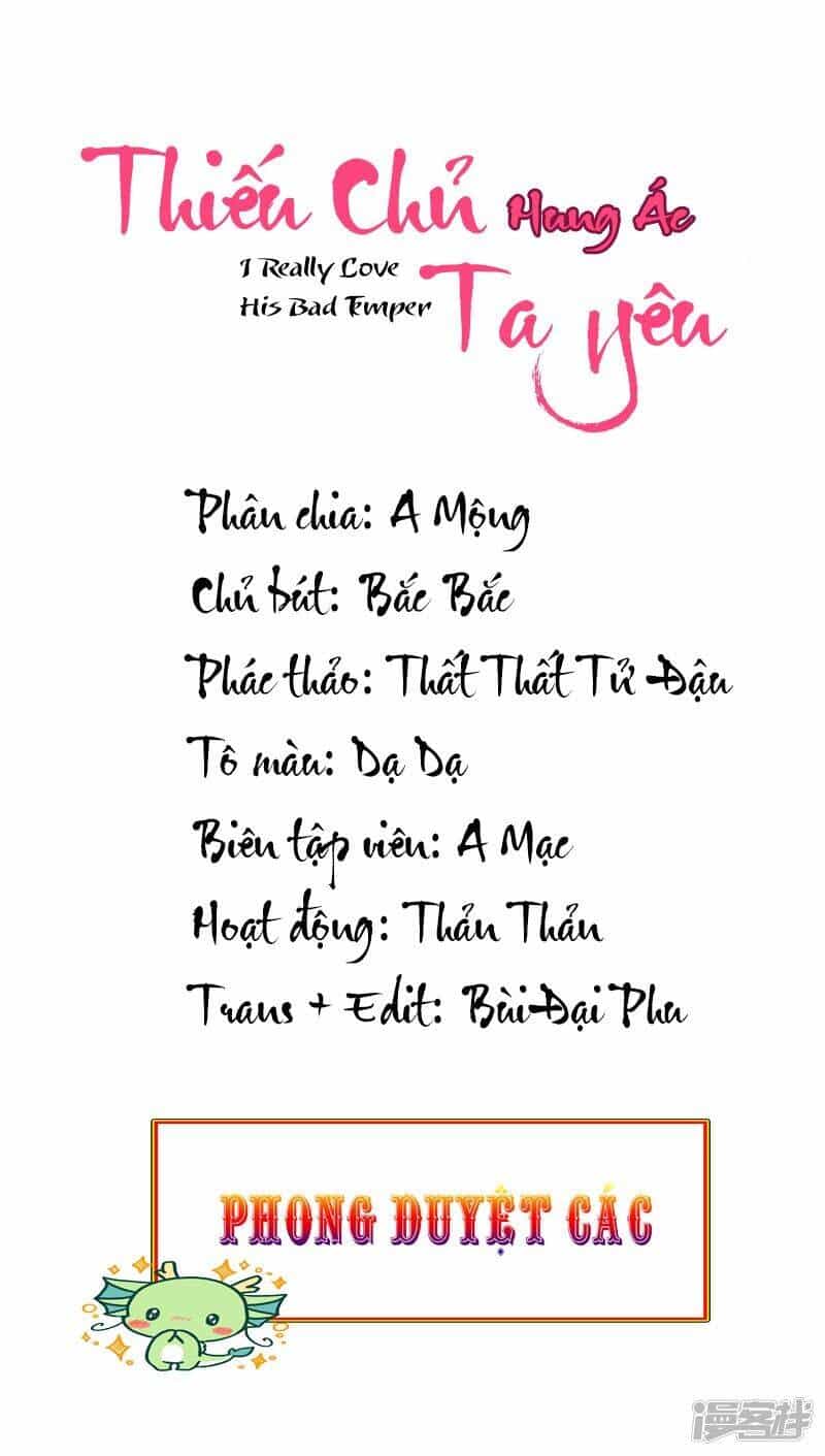 Thiếu Chủ Hung Ác Ta Yêu - Chương 2 - ảnh 2