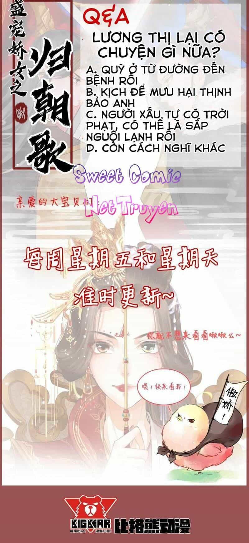 Thịnh Sủng Kiều Nữ Trở Về Triều Ca - Chương 28 - ảnh 26