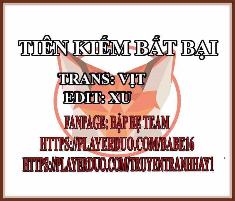 Tiên Kiếm Bất Bại - Chương 35 - ảnh 1