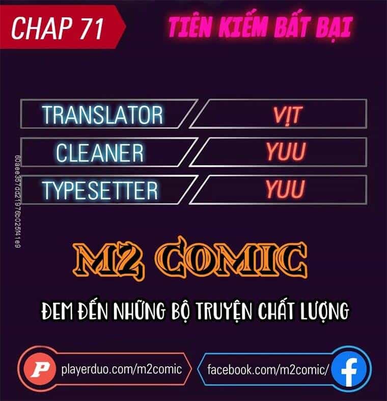 Tiên Kiếm Bất Bại - Chương 71 - ảnh 2