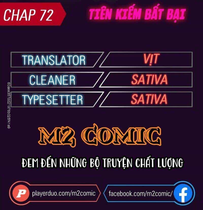 Tiên Kiếm Bất Bại - Chương 72 - ảnh 2