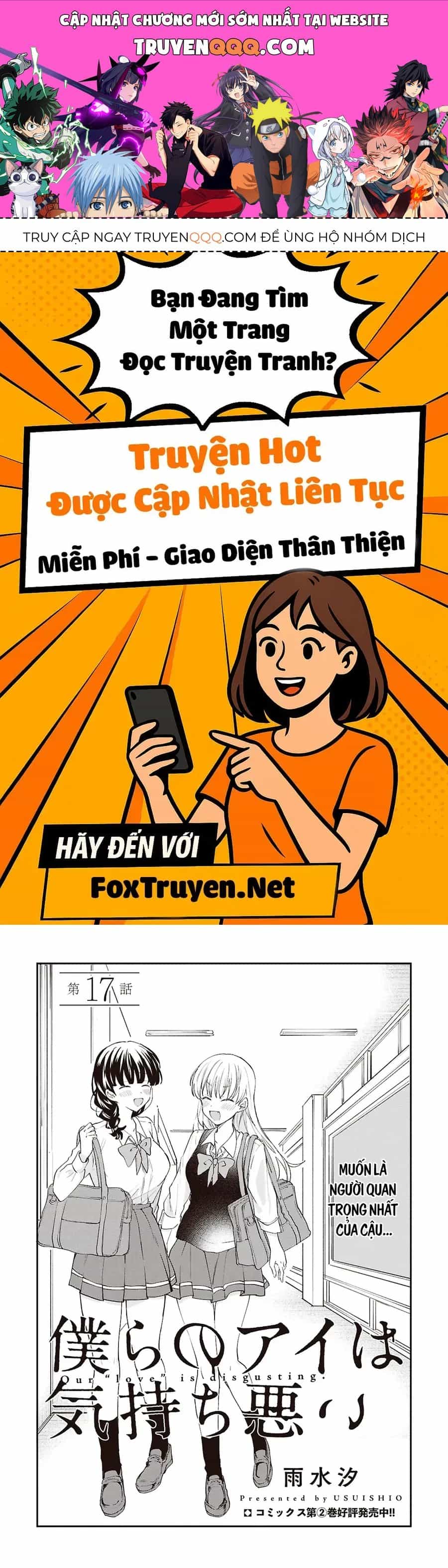 “Tình Yêu” Của Đôi Ta Thật Ghê Tởm - Chương 17 - ảnh 1