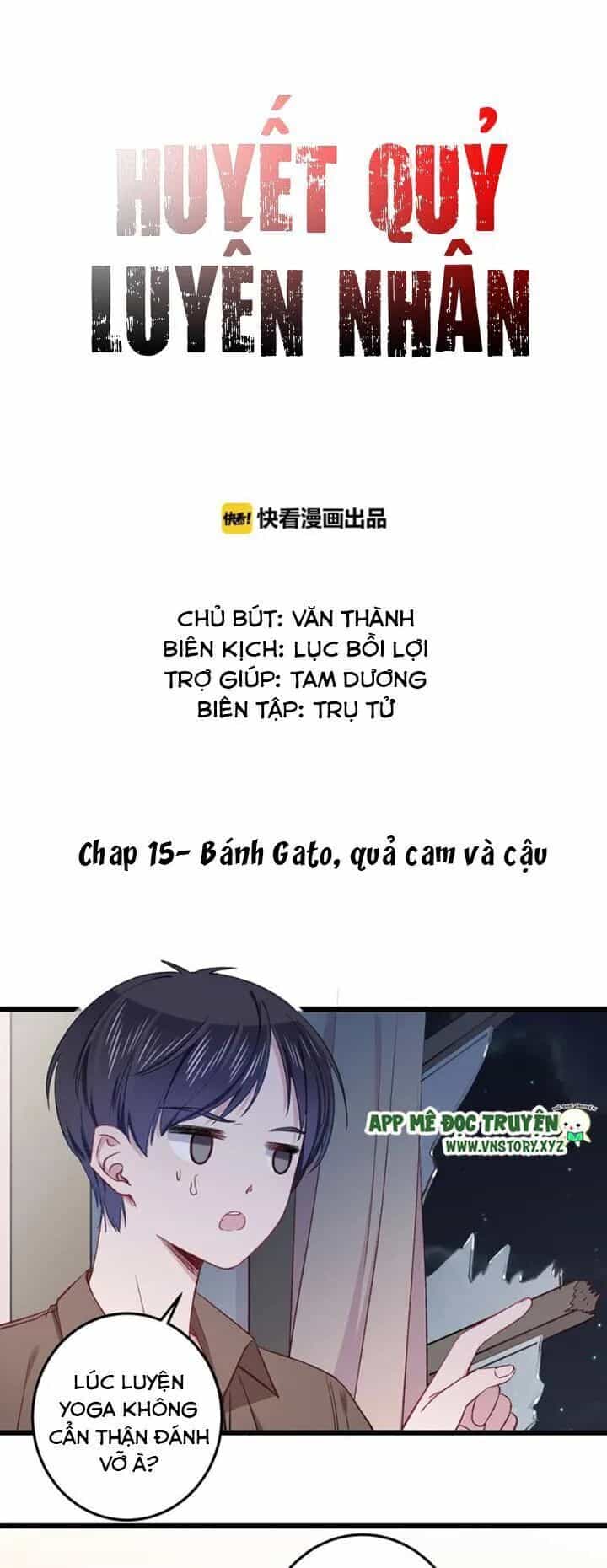 Tình Yêu Huyết Ma - Chương 15 - ảnh 1
