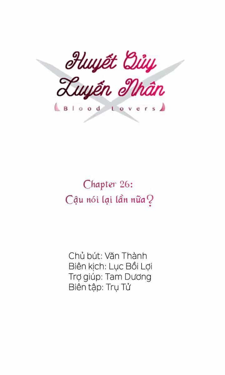 Tình Yêu Huyết Ma - Chương 26 - ảnh 2