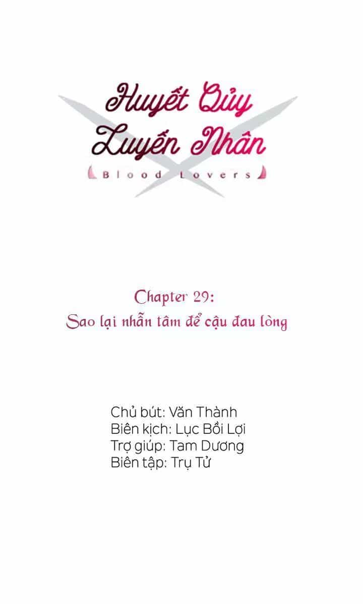 Tình Yêu Huyết Ma - Chương 29 - ảnh 3