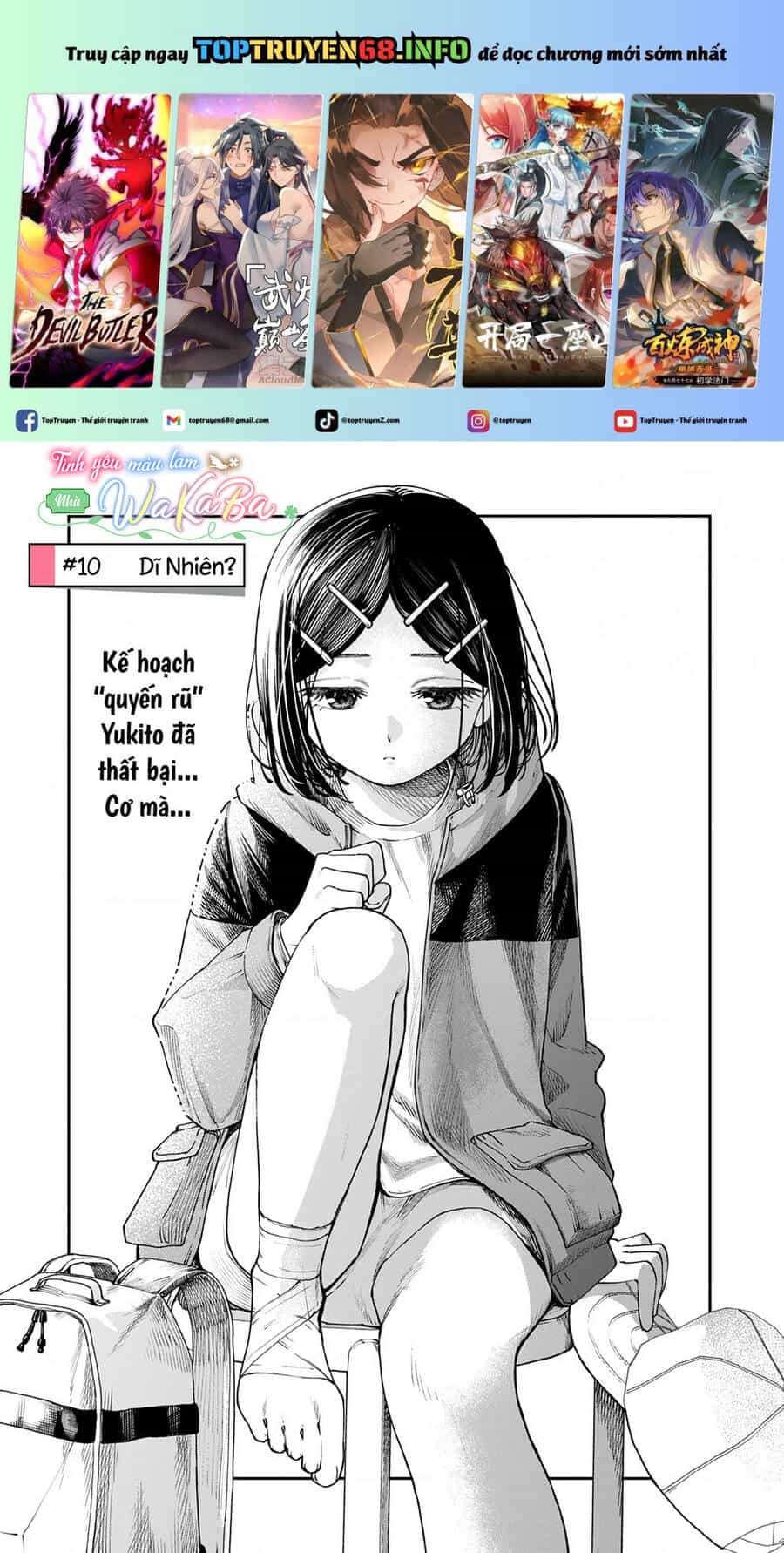 Tình Yêu Màu Lam Nhà Wakaba - Chương 10 - ảnh 2