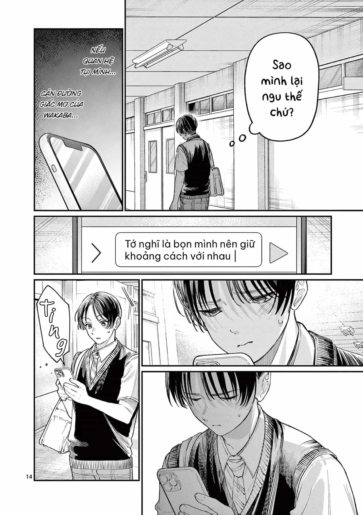 Tình Yêu Màu Lam Nhà Wakaba - Chương 32 - ảnh 14