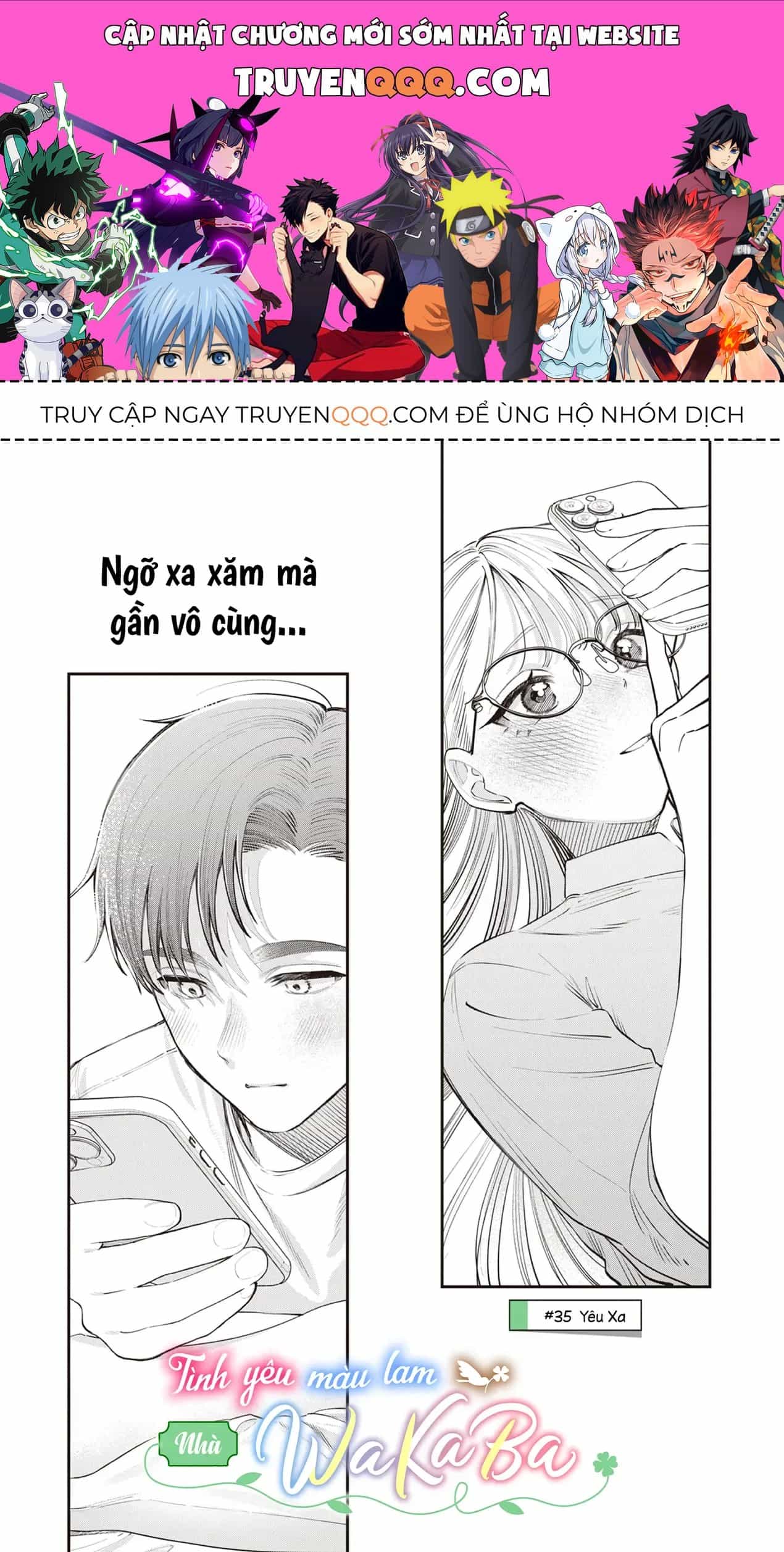 Tình Yêu Màu Lam Nhà Wakaba - Chương 35 - ảnh 1