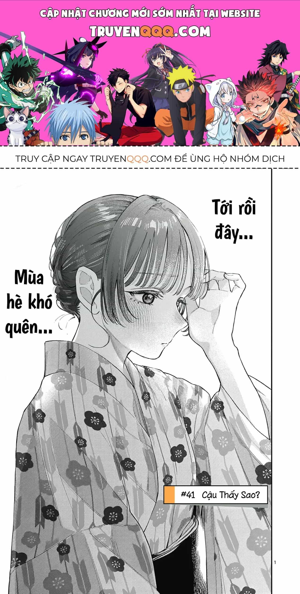 Tình Yêu Màu Lam Nhà Wakaba - Chương 41 - ảnh 1